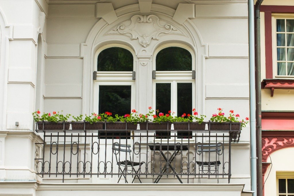 Custom Wrought Iron Balcony NYC by Damian Arce
